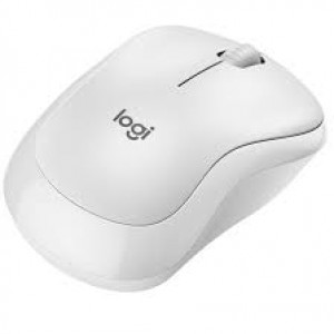 Logitech M220 Silent - Mouse - right and left-handed - optical - 3 buttons - wireless - 2.4 GHz - USB wireless receiver - white