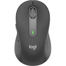Logitech Signature M650 L LEFT - Mouse - large size - left-handed - optical - 5 buttons - wireless - Bluetooth, 2.4 GHz - Logitech Logi Bolt USB receiver - graphite