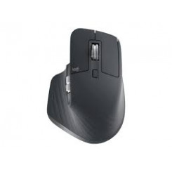 Logitech Master Series MX Master 3S for Business - Mouse - ergonomic - right-handed - optical - 7 buttons - wireless - Bluetooth - Logitech Logi Bolt USB receiver - graphite