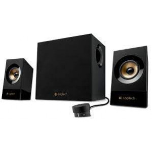 Logitech Z533 - Speaker system - for PC - 2.1-channel - 60 Watt (Total)