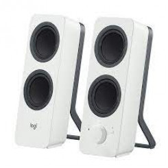 Logitech Z207 - Speakers - for PC - 2.0-channel - wireless - Bluetooth - 5 Watt (Total) - white