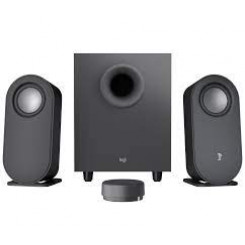 Logitech Z407 - Android Edition - speaker system - for PC - 2.1-channel - wireless - Bluetooth - USB - 40 Watt (Total) - graphite grey
