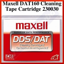 Maxell DAT160 Cleaning Tape Cartridge 230030