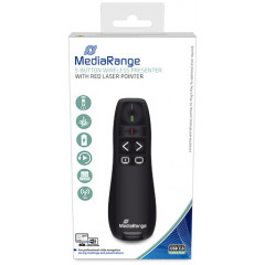 MEDIARANGE WIRELESS PRESENTER MROS220 5 Button incl. Laser Pointer