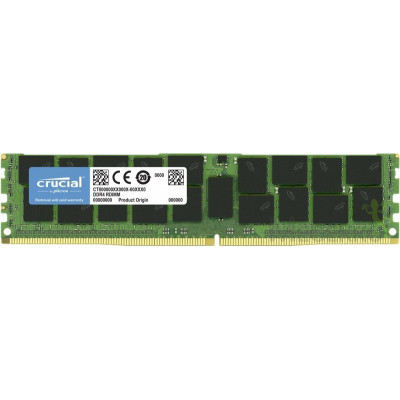 Crucial - DDR4 - 16 GB: 2 x 8 GB - DIMM 288-pin - 3200 MHz / PC4-25600 - CL22 - 1.2 V - unbuffered - non-ECC