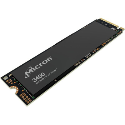 Micron 3400 - SSD - encrypted - 512 GB - internal - M.2 2280 - PCIe 4.0 (NVMe) - 256-bit AES