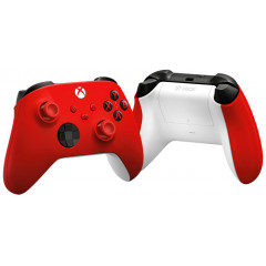 Microsoft Xbox Wireless Controller - Gamepad - wireless - Bluetooth - pulse red - for PC, Microsoft Xbox One, Android, iOS, Microsoft Xbox Series S, Microsoft Xbox Series X