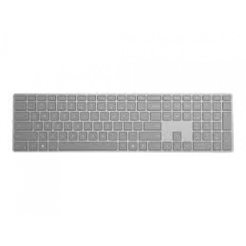 Microsoft Surface Keyboard - Keyboard - wireless - Bluetooth 4.0 - French - grey - commercial
