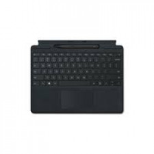 Microsoft Surface Pro Signature Keyboard - Keyboard - with touchpad, accelerometer, Surface Slim Pen 2 storage and charging tray - Belgium - black - commercial - with Slim Pen 2 - for Surface Pro 8, Pro X