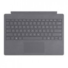 Microsoft Surface Pro Signature Type Cover - Keyboard - with trackpad - backlit - Belgium French - light charcoal - commercial - for Surface Pro 7