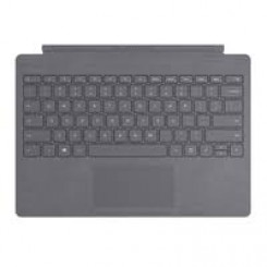 Microsoft Surface Pro Signature Type Cover - Keyboard - with trackpad - backlit - Belgium French - light charcoal - commercial - for Surface Pro 7