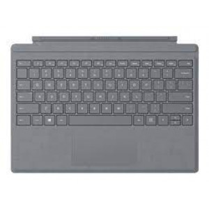 Microsoft Surface Pro Signature Type Cover - Keyboard - with trackpad - backlit - Nordic - light charcoal - commercial - for Surface Pro 7, Pro 7+