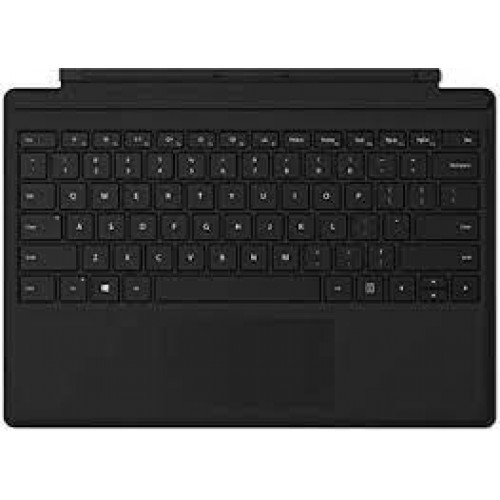 Microsoft Surface Pro Type Cover with Fingerprint ID - Keyboard - with trackpad, accelerometer - backlit - QWERTY - UK - black - commercial - for Surface Pro (Mid 2017), Pro 3, Pro 4