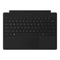 Microsoft Surface Pro Type Cover with Fingerprint ID - Keyboard - with trackpad, accelerometer - backlit - Swiss/Luxembourgish - black - commercial - for Surface Pro (Mid 2017), Pro 3, Pro 4