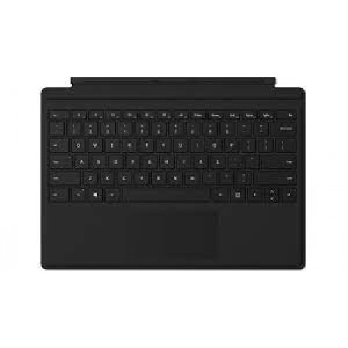 Microsoft Surface Pro Type Cover with Fingerprint ID - Keyboard - with trackpad, accelerometer - backlit - Italian - black - commercial - for Surface Pro (Mid 2017), Pro 3, Pro 4