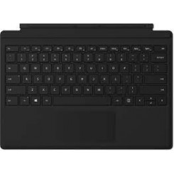 Microsoft Surface Pro Type Cover with Fingerprint ID - Keyboard - with trackpad, accelerometer - backlit - Portuguese - black - commercial - for Surface Pro (Mid 2017), Pro 3, Pro 4