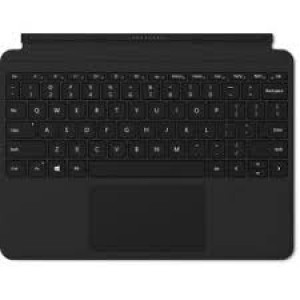 Microsoft Surface Go Type Cover - Keyboard - with trackpad, accelerometer - backlit - English - black - commercial - for Surface Go