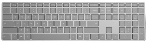 Microsoft Surface Keyboard 3YJ-00007 - Qwerty Keyboard - wireless - Bluetooth 4.0 - English International - grey
