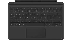 Microsoft Surface Pro Keyboard - Keyboard - with trackpad - backlit - Belgium French - black - commercial - for Surface Pro X