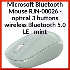 Microsoft (RJN-00026) Bluetooth Mouse - Mouse - optical - 3 buttons - wireless - Bluetooth 5.0 LE - mint