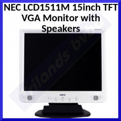NEC LCD1511M 15inch TFT VGA Monitor with Speakers - Refurbished