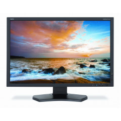 NEC MultiSync E233WMi - LED monitor - 23" (23" viewable) - 1920 x 1080 Full HD (1080p) - IPS - 250 cd/m - 1000:1 - 6 ms - DVI-D, VGA, DisplayPort - speakers - white