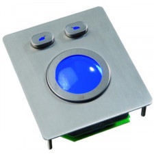 NSI LED Backlit stainless steel trackball