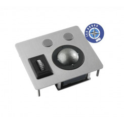 NSI IEC60945 marine compact trackball with scroll wheel