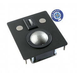NSI IEC60945 marine trackball with scroll wheel