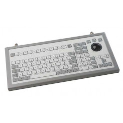 NSI Membrane IP65 keyboard with trackball - desktop