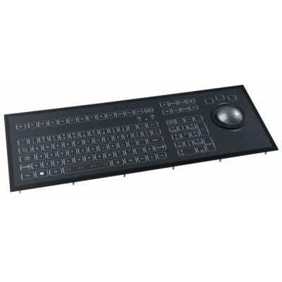 NSI LED backlit waterproof keyboard - panel mount