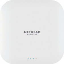Netgear WAX218 802.11ax 3.52 Gbit/s Wireless Access Point - 2.40 GHz, 5 GHz - 1 x Network (RJ-45) - Gigabit Ethernet - PoE Ports - Ceiling Mountable, Wall Mountable