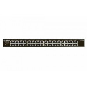 Netgear GS348 Unmanaged Gigabit Ethernet (10/100/1000) 1U Black