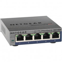 NETGEAR ProSafe Plus GS105Ev2 - Switch - unmanaged - 5 x 10/100/1000 - desktop