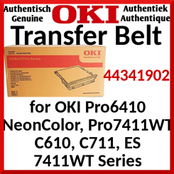 Oki 44341902 Original Transfer Belt (60000 Pages) for OKI Pro6410, Pro7411WT; C610dn, 610dtn, 610n, 711cdtn, 711DM, 711dn, 711n; ES 7411WT