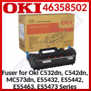 Oki 46358502 Original Fuser 220V (60000 Pages) for Oki C532dn, C542dn, MC573dn, ES 5432, ES 5442, ES 5463, ES 5473