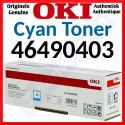 OKI 6490403 CYAN Original Toner Cartridge (1.500 Pages)