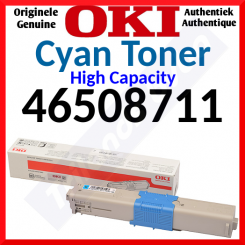 OKI MC363 CYAN High Yield Original Toner Cartridge 46508711 (3.000 Pages)