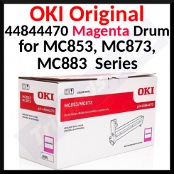 Oki 44844470 Magenta Original Imaging Drum (30000 Pages) for Oki MC853dn, MC853dnct, MC853dnv, MC873dn, MC873dnct, MC873dnv, MC873dnx