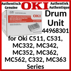 Oki (44968301) Original (4-Color CMYK) Imaging Drum (EP-Cartridge) - 30000 Pages