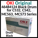Oki ES 5542 / ES 5473 BLACK ORIGINAL Imaging Drum (EP-Cartridge) 46484124 - 30.000 Pages