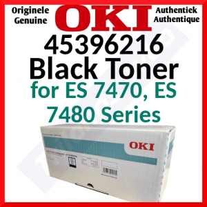 OKI ES 7470 / ES 7480 BLACK ORIGINAL Toner Cartridge 45396216 (11.500 Pages)