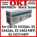 OKI 46490624 Original High Capacity BLACK Toner Cartridge (7000 Pages) for Oki ES 5432dn, ES 5442dn, ES 5463 MFP, ES 5473 MFP