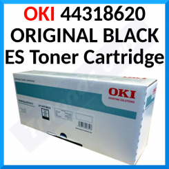 OKI 44318620 BLACK Original ES Toner Cartridge - 10.000 Pages