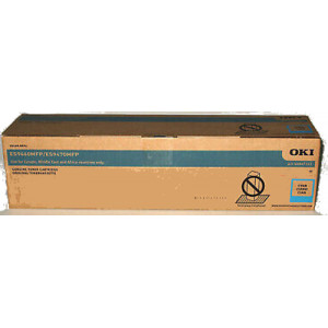 OKI 45643511 Cyan Original Toner Cartridge - 33600 Pages - for OKI ES 9465 MFP, ES 9475 MFP, ES 9475dn MFP