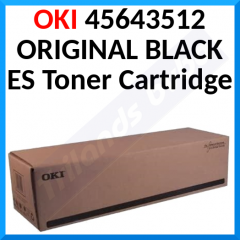 OKI 45643512 BLACK ORIGINAL ES Toner Cartridge - 38.400 Pages