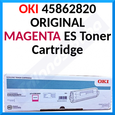OKI 45862820 ORIGINAL MAGENTA ES Toner Cartridge (10000 Pages) for Oki ES 8453dn, ES 8453dnct, ES 8453dnv, ES 8473dn, ES 8473dnct, ES 8473dnv