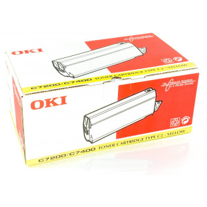 Oki 41304209 YELLOW Original Toner Cartridge (10.000 Pages)