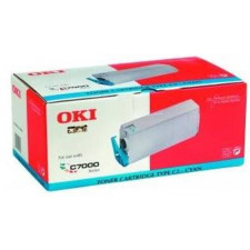 Oki 41304211 CYAN Original Toner Cartridge (10.000 Pages) for Oki C7000, C7000n, C7000s, C7200dn, C7200n, C7200ns, C7400dn, C7400n, C7400ns, C7400dxn