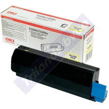 Oki 42804537 YELLOW High Capacity Original Toner Cartridge (3.000 Pages) for Oki C3200, C3200n